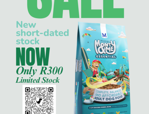 Limited Stock Sale – Montego Monty & Me 20kg – Short-dated stock